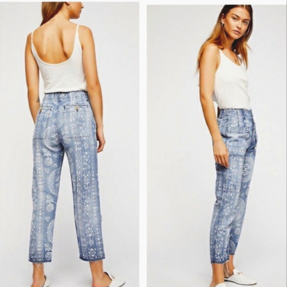 Free People Batik Trouser